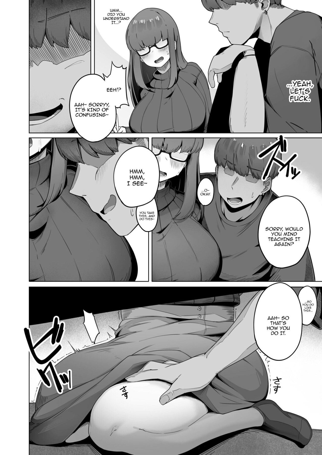 Hentai Manga Comic-The Plain Girl Who Does Whatever I Tell Her (1)-Read-7